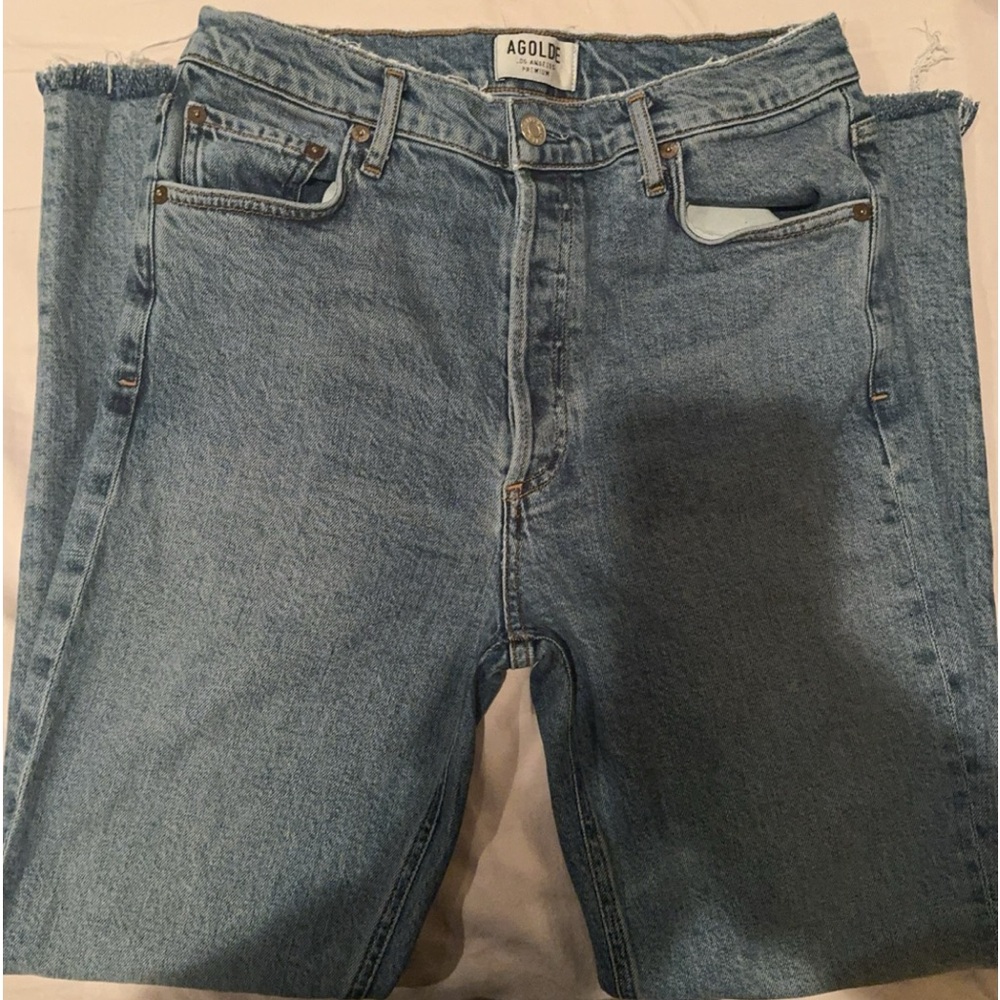 Agolde jeans worn twice like new